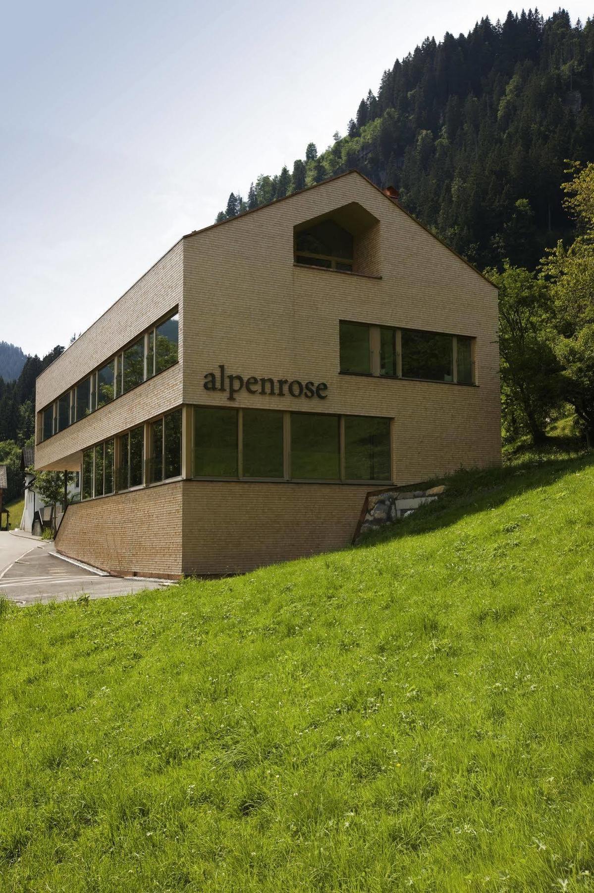Hotel Alpenrose Ebnit ドルンビルン エクステリア 写真